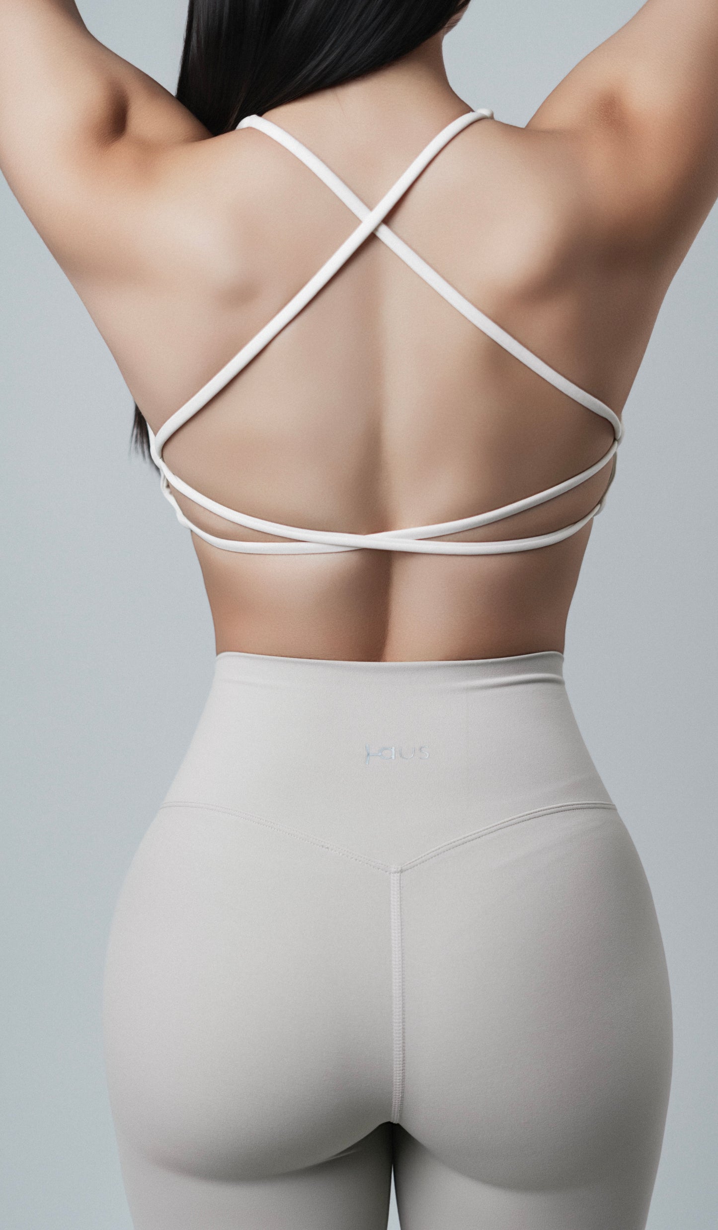 Sport Bra Moño - Ivory