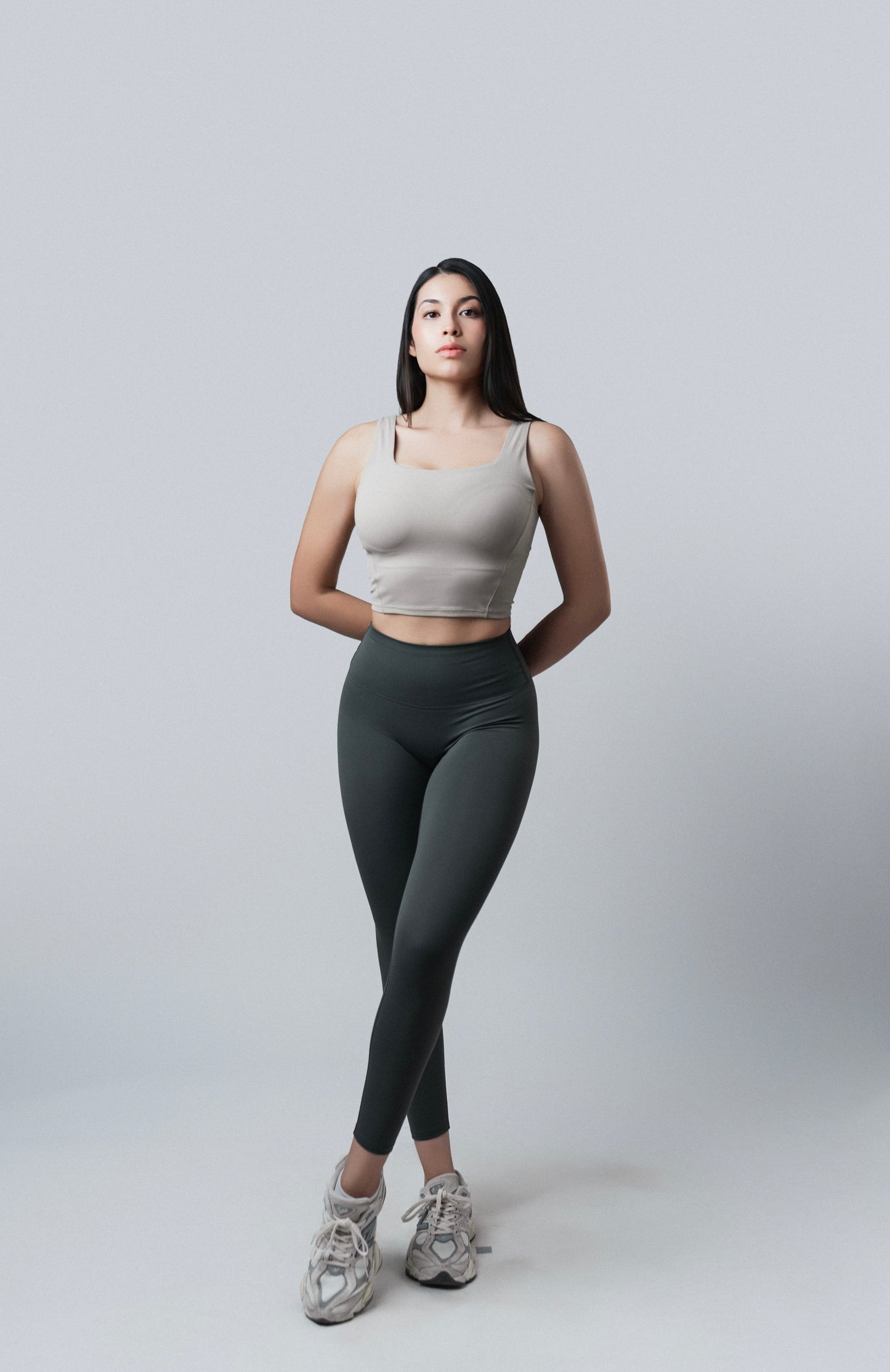 Legging Power Sculpt - Humo Verdoso
