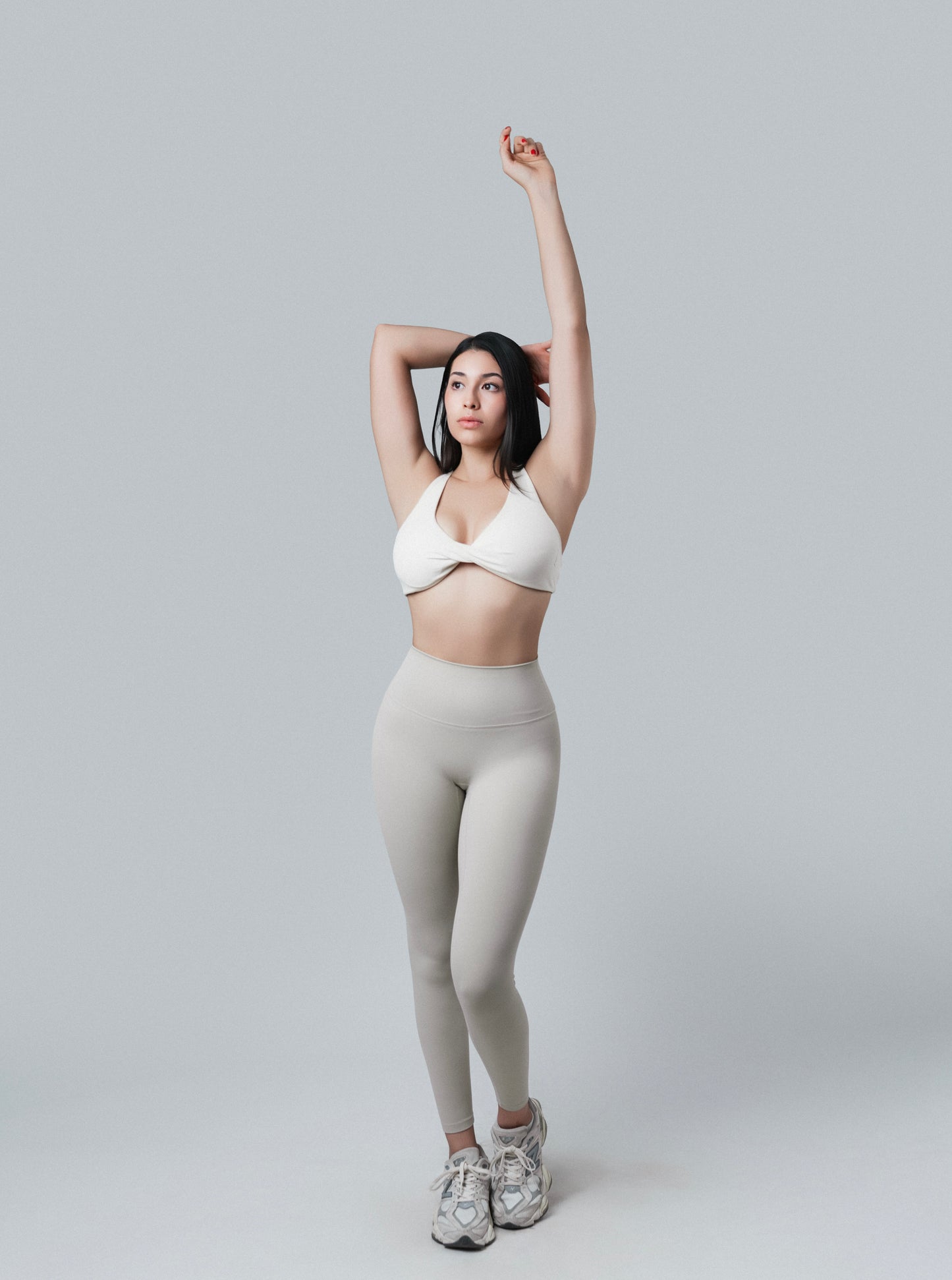 Sport Bra Moño - Ivory