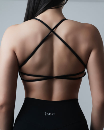 Sport Bra Moño - Black