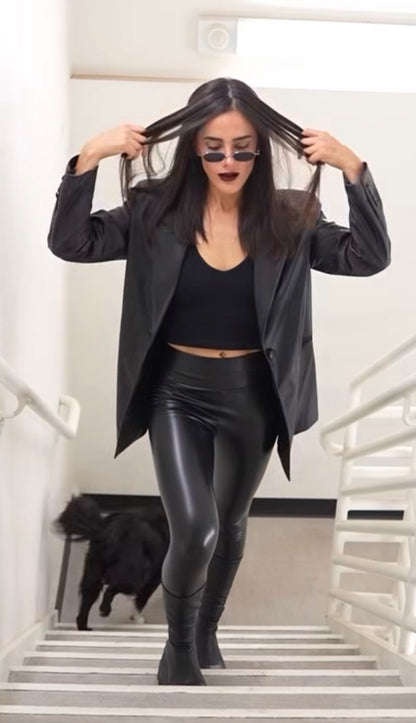 Legging Clásico felpa ligera™ brillo Satín