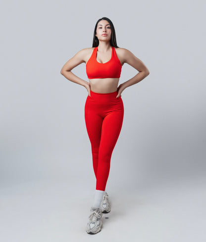 Sport Bra - Power Red