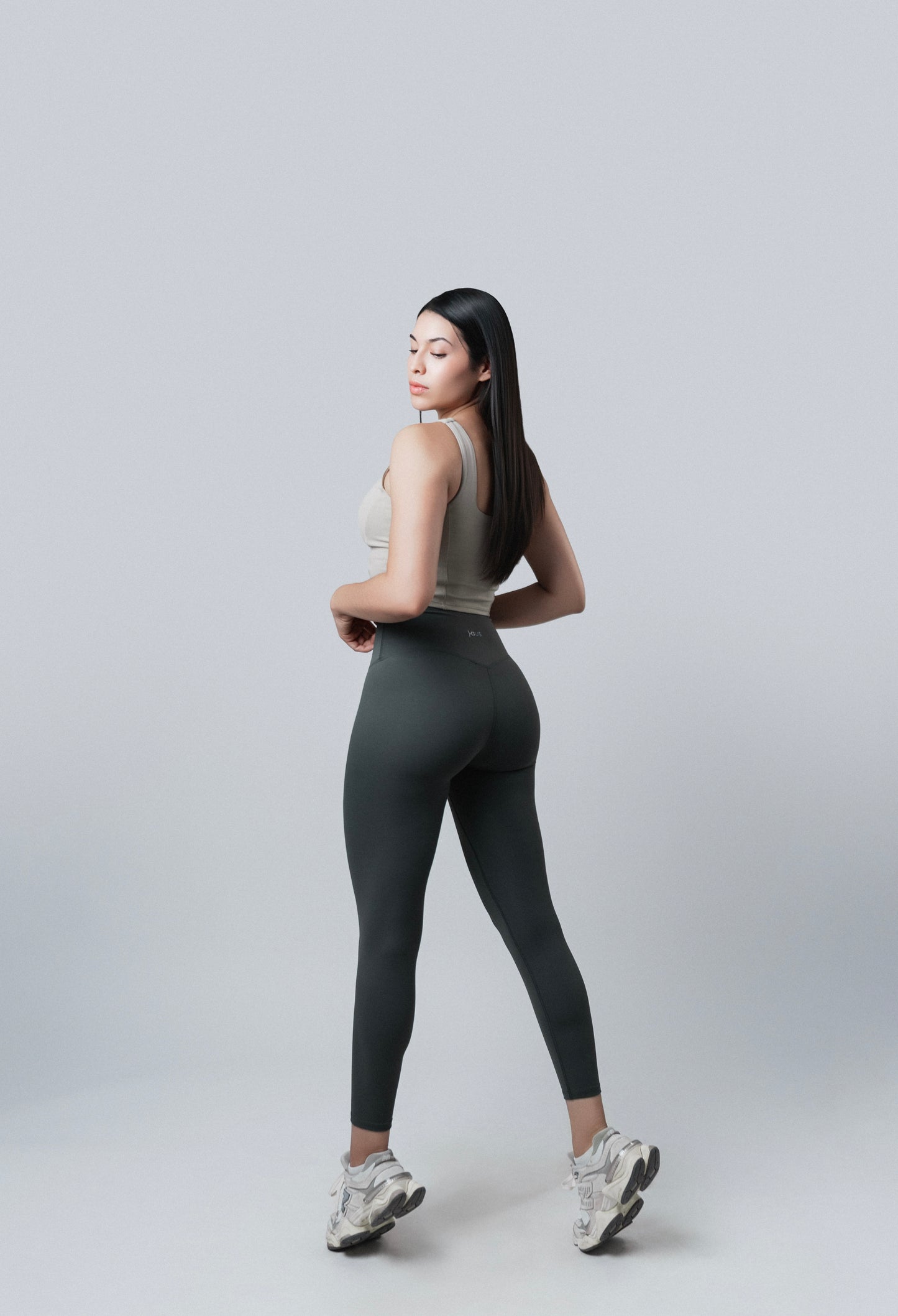 Legging Power Sculpt - Humo Verdoso
