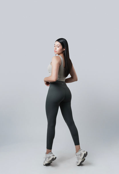 Legging Power Sculpt - Humo Verdoso