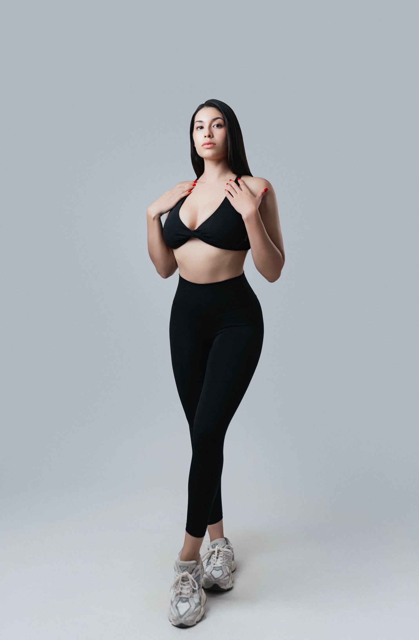 Sport Bra Moño - Black