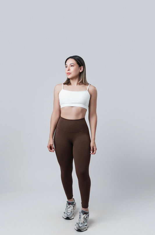 Leggings Invisible Scrunch - Chesnut