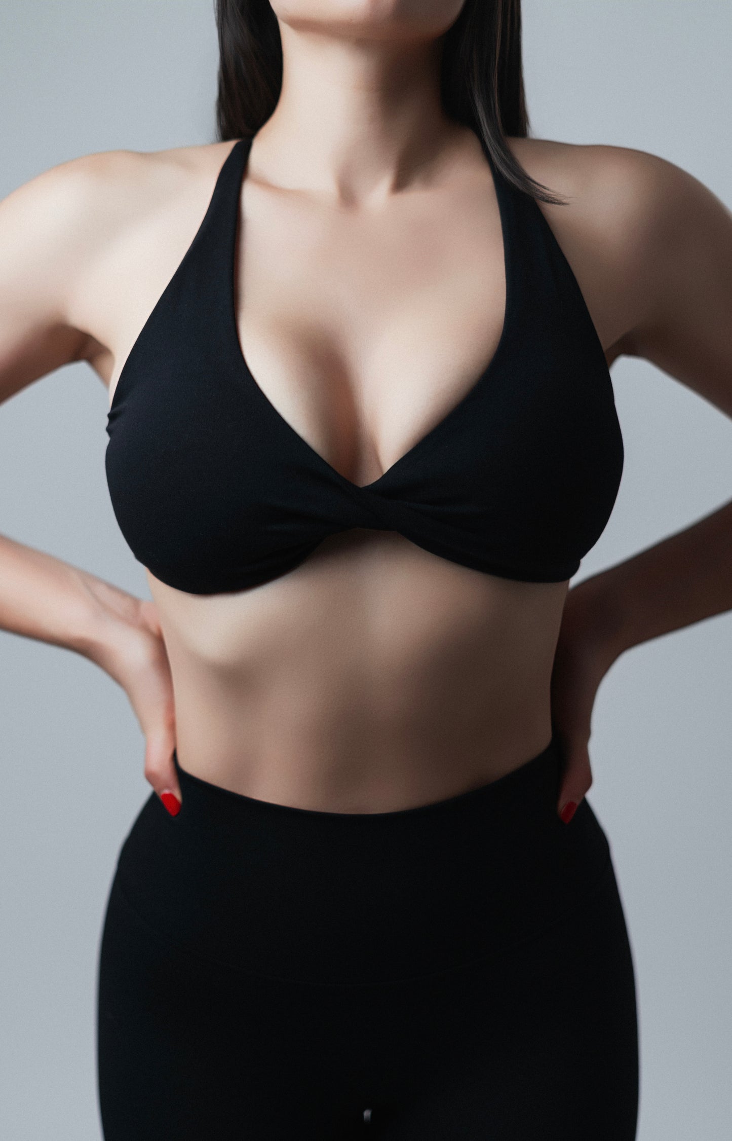 Sport Bra Moño - Black