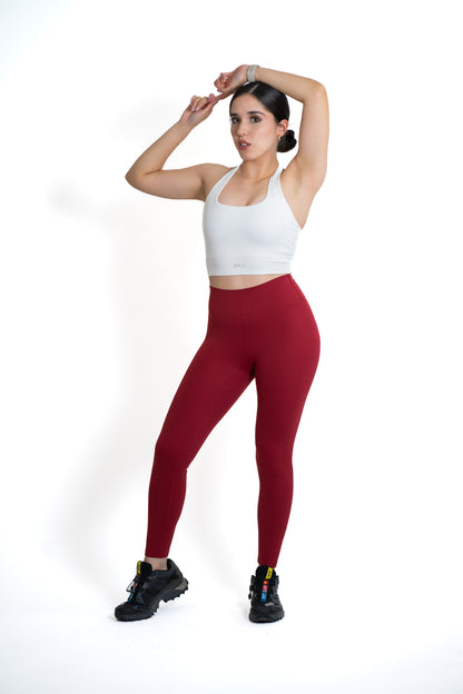 Legging Power Sculpt - Rojo Quemado