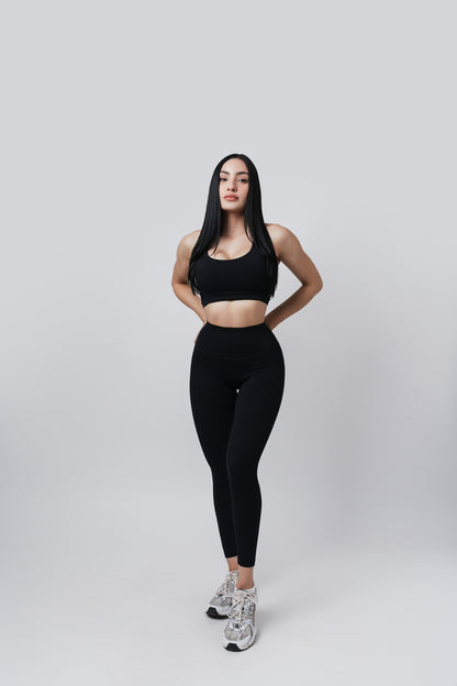 Leggings Invisible Scrunch - Black