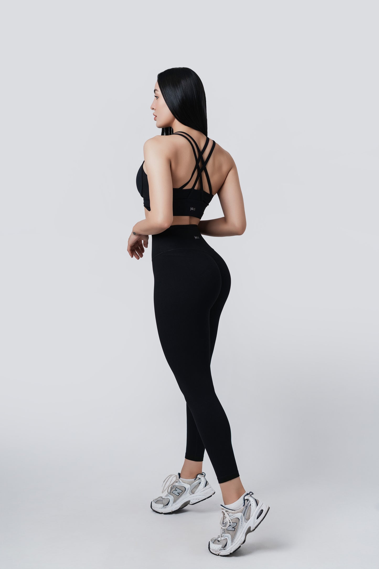 Leggings Invisible Scrunch - Black