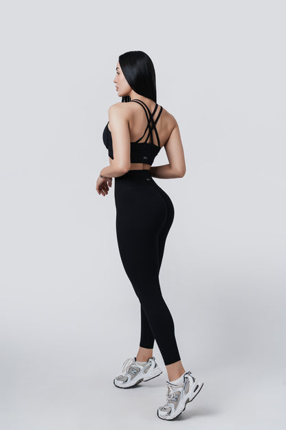 Leggings Invisible Scrunch - Black